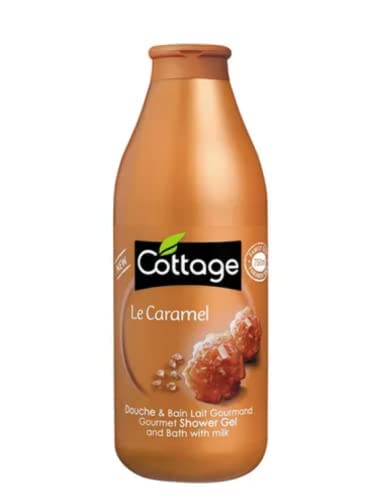 Cottage Gourmet Shower Gel and Bath with Milk Caramel - Pack of 2