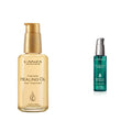 L'ANZA Keratin Hair Treatment Healing Oil, 3.4 Fl Oz & Healing Strength Neem Plant Silk Serum, 3.4 Fl Oz