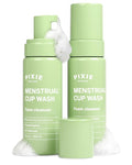 ixie Foaming Menstrual Cup & Disc Wash 3-Pack
