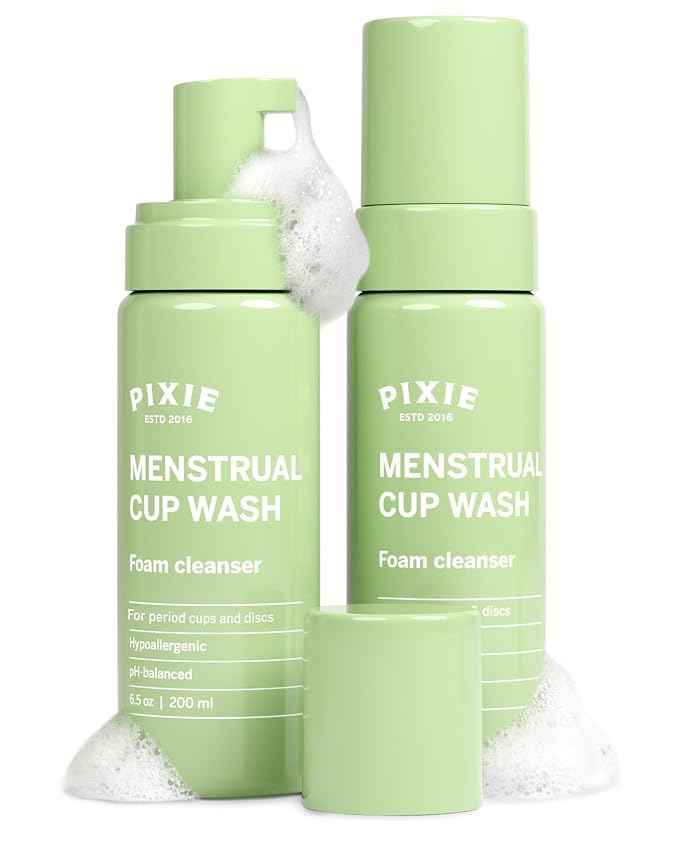 ixie Foaming Menstrual Cup & Disc Wash 3-Pack