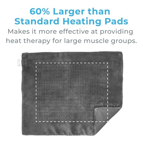 Pure Enrichment PureRelief XXL Microplush Heating Pad