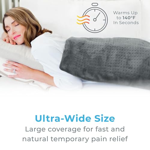 Pure Enrichment PureRelief XXL Microplush Heating Pad