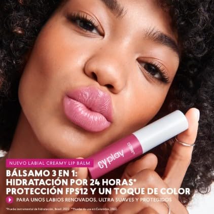 CyPlay Creamy Lip Balm Set: Berry, Cherry, Fuchsia, Pink, Coral and Nude