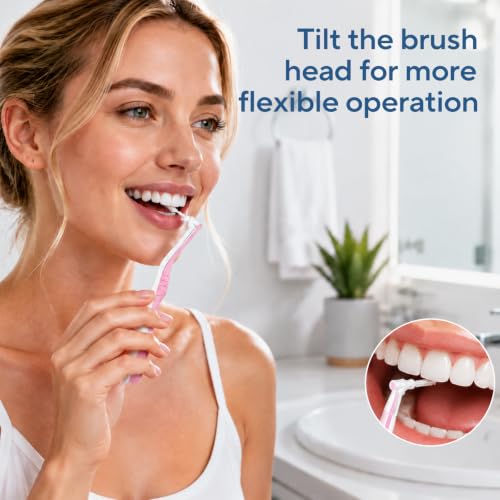 DR.CLEAN 0.9mm Angled Interdental Brushes for Braces