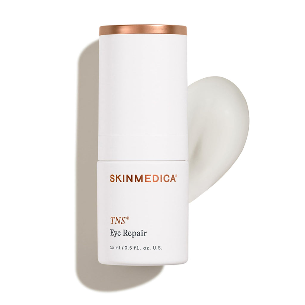 SkinMedica TNS Eye Repair - Hydrating Under Eye Moisturizer - Helps Improve the Look of Dark Circles & Wrinkles - Peptide & Vitamin-Infused Formula for Smoother, Radiant Look (0.5 Oz)