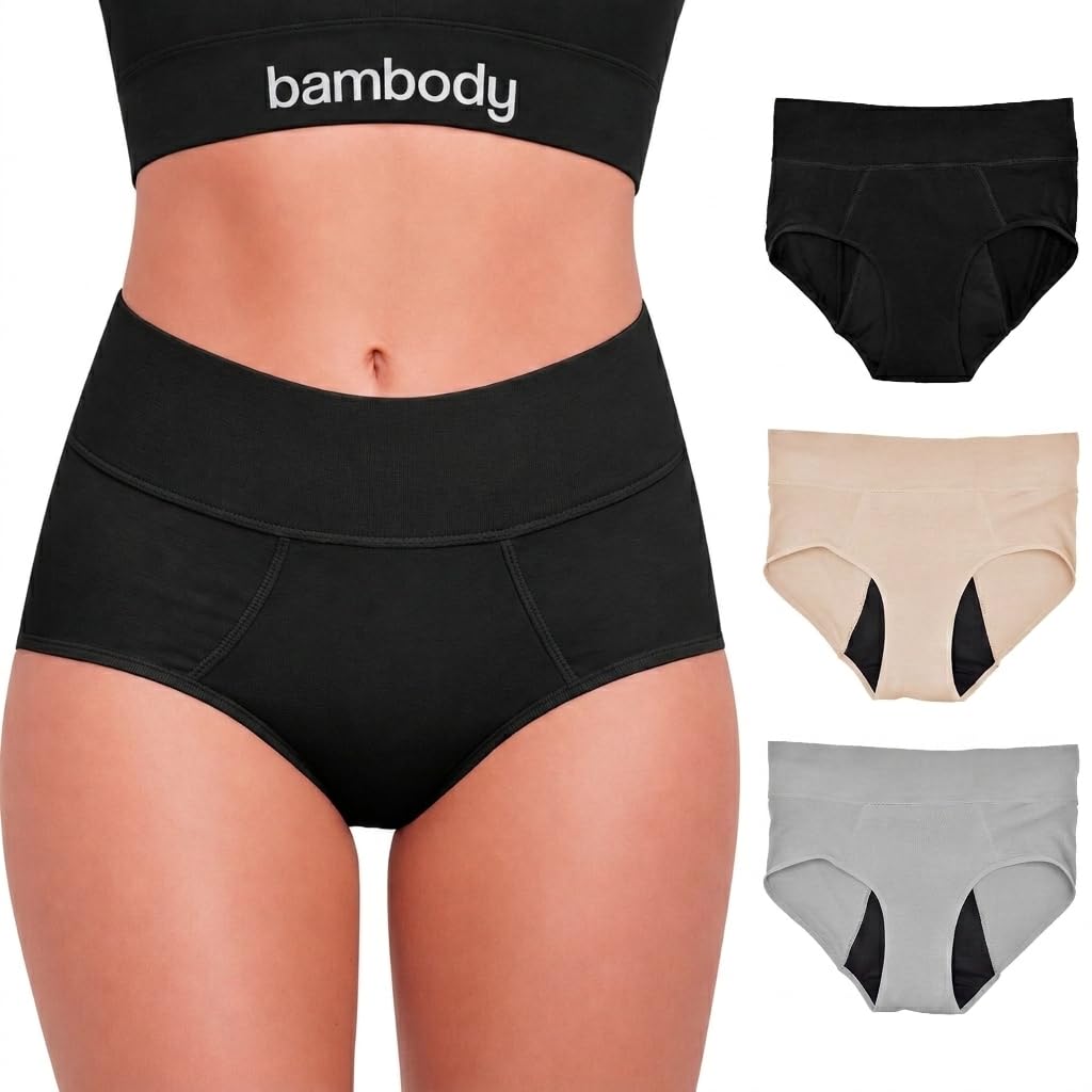 Bambody Bamboo Period Underwear with 24-Hour Protection