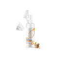 New Irven Rice Foaming Cleanser, Moisturizing Rice Facial Foam Cleanser with Silicone Brush, Deep Cleansing, Soothing & Exfoliating Face Wash for Sensitive Skin, Makeup Remover, for All Skin Types