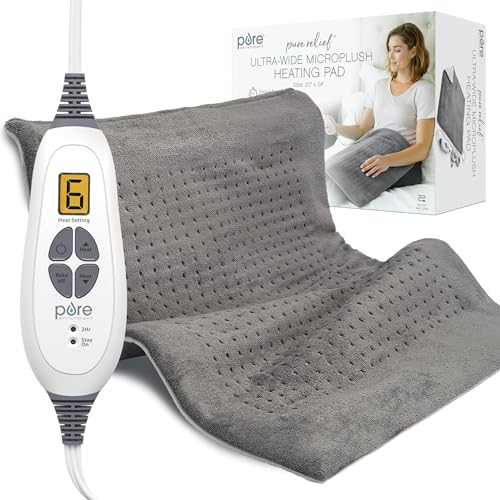 Pure Enrichment PureRelief XXL Microplush Heating Pad