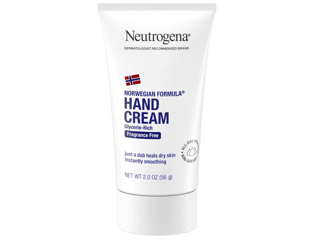 Johnson & Johnson 01300 Neutrogena Skin Care Hand Cream, Fragrance Free, 2 oz. Volume (Pack of 24)