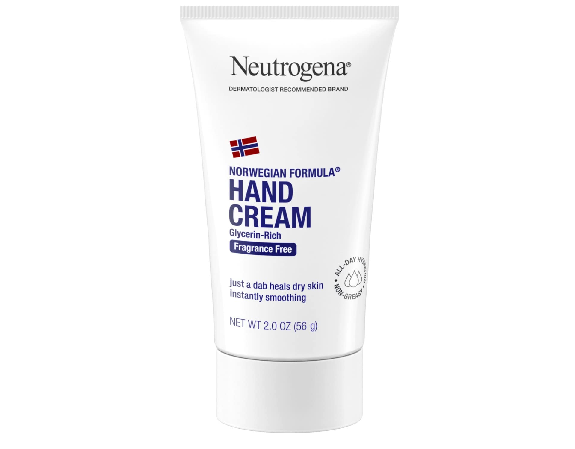 Johnson & Johnson 01300 Neutrogena Skin Care Hand Cream, Fragrance Free, 2 oz. Volume (Pack of 24)