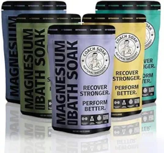Coach Soak Recovery Bath Soak - Alternative to Epsom Salt Magnesium Flakes