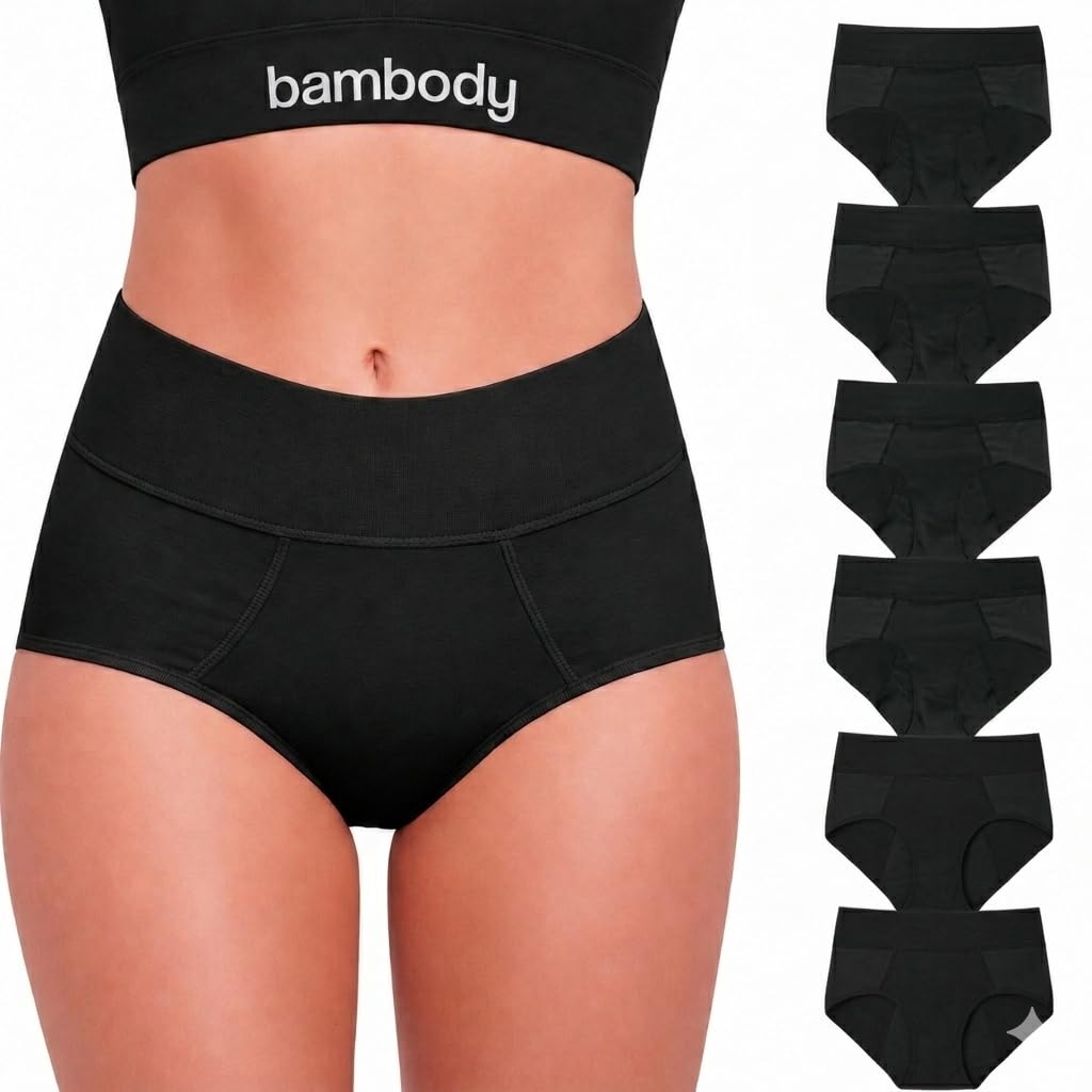 Bambody Bamboo Period Underwear with 24-Hour Protection