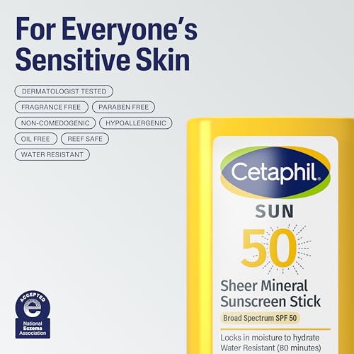 CETAPHIL Sheer Mineral Sunscreen Lotion for Face & Body