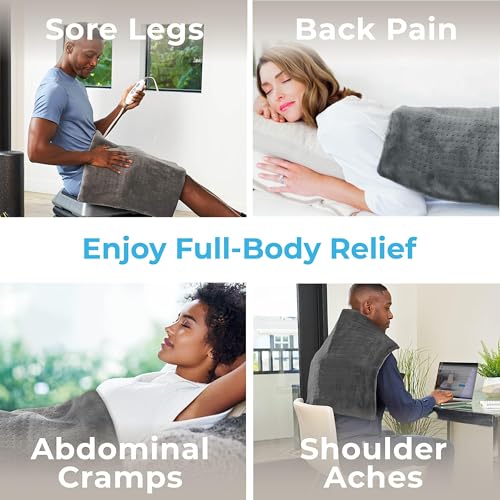Pure Enrichment PureRelief XXL Microplush Heating Pad