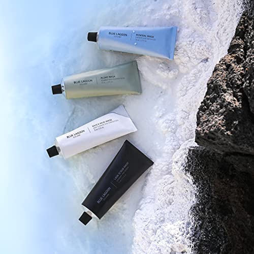 Blue Lagoon Signature Masks, Includes Facial Mask Targeting Hydration, Calmness, Exfoliation & Nourishment, Leaving Skin Glowing and Radiant, 4 pack