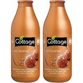 Cottage Gourmet Shower Gel and Bath with Milk Caramel - Pack of 2