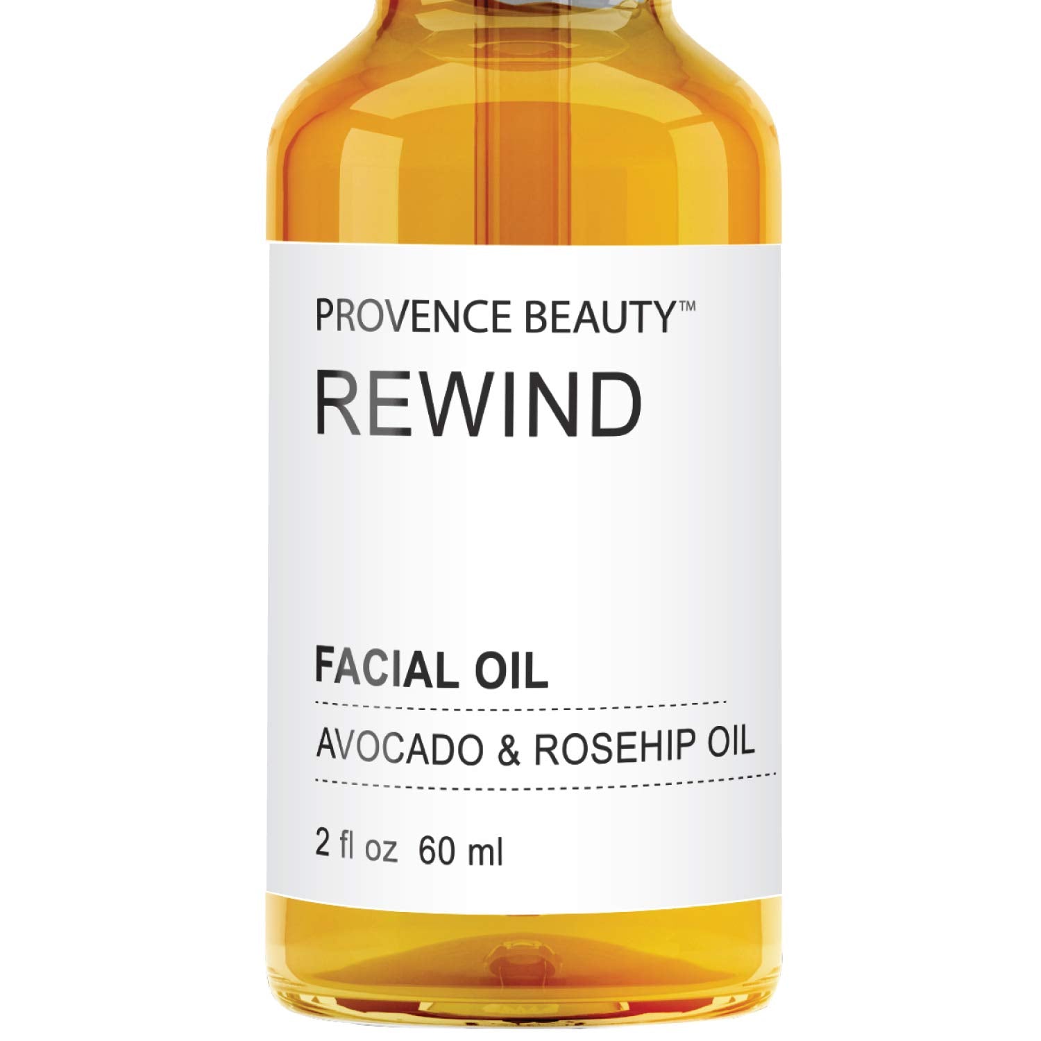 BEAUTE DE PROVENCE Active REWIND Facial Oil | Enhanced with Avocado & Rosehip Oil | Soften, Moisturize & Hydrates Skin | Anti-Aging Properties Reduce Wrinkles & Fine Lines | Fixes Damaged Skin - 2 OZ