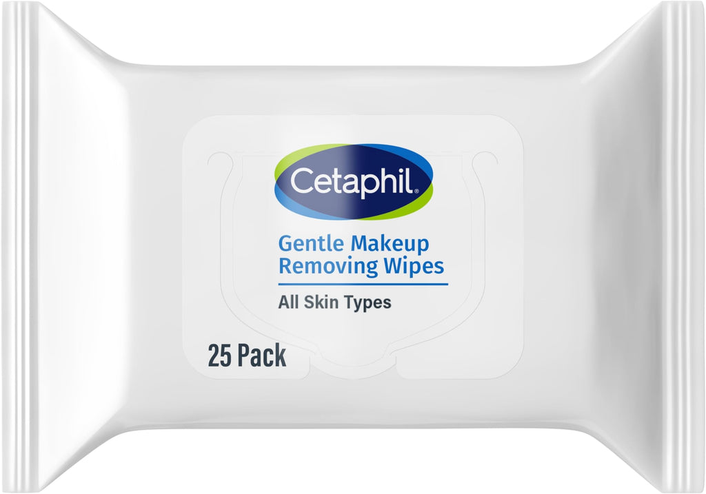 Cetaphil Gentle Makeup Removing Face Wipes, Daily Cleansing Facial Towelettes Gently Remove Makeup