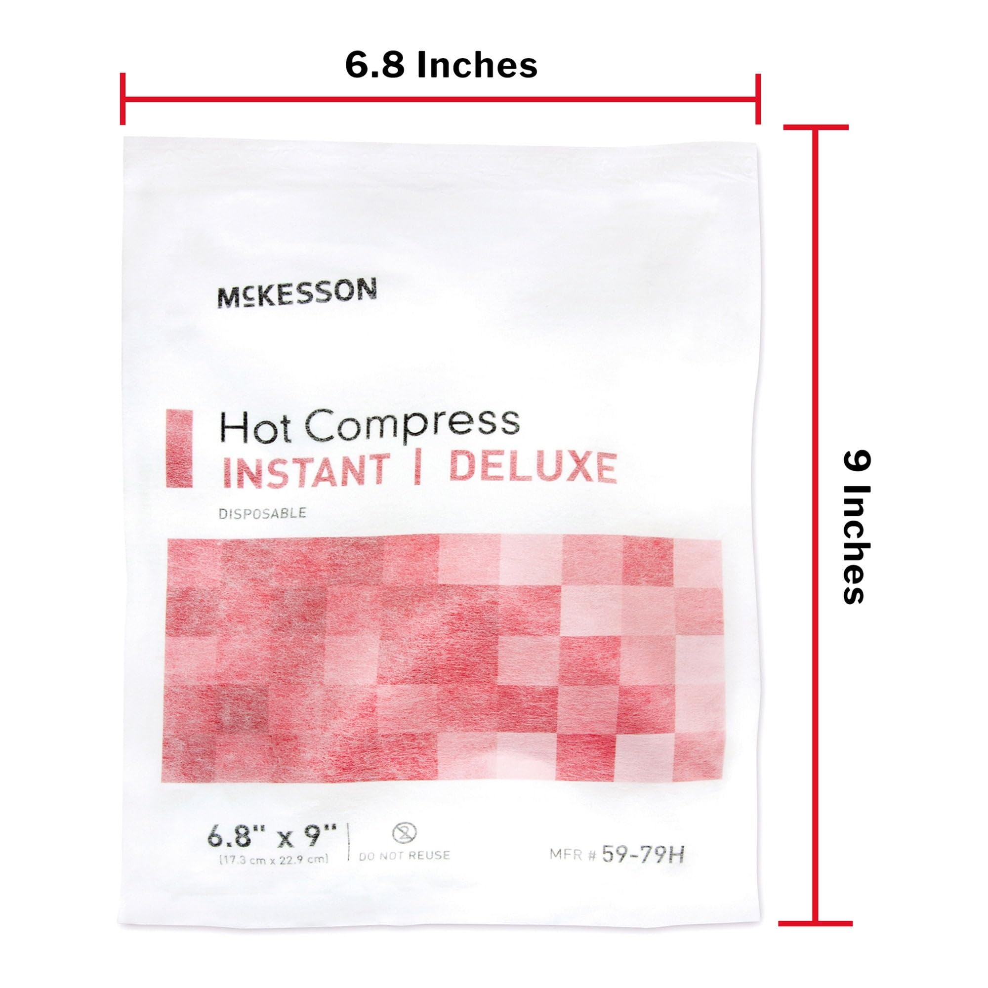 McKesson Disposable Soft Cloth Hot Pack - Case Pack