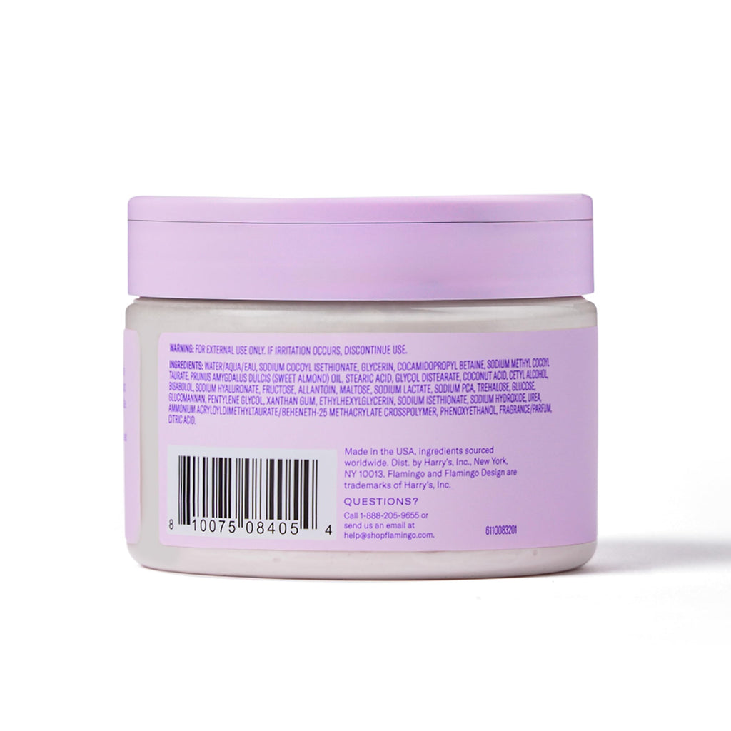 Flamingo Whipped Shave Cream for Sensitive Skin and Body Wash for Women - (2 Pack) 10.5 fl oz- Made with Hyaluronic Acid and Almond Oil