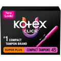 U by Kotex Click Compact Tampons for Everyday Protection