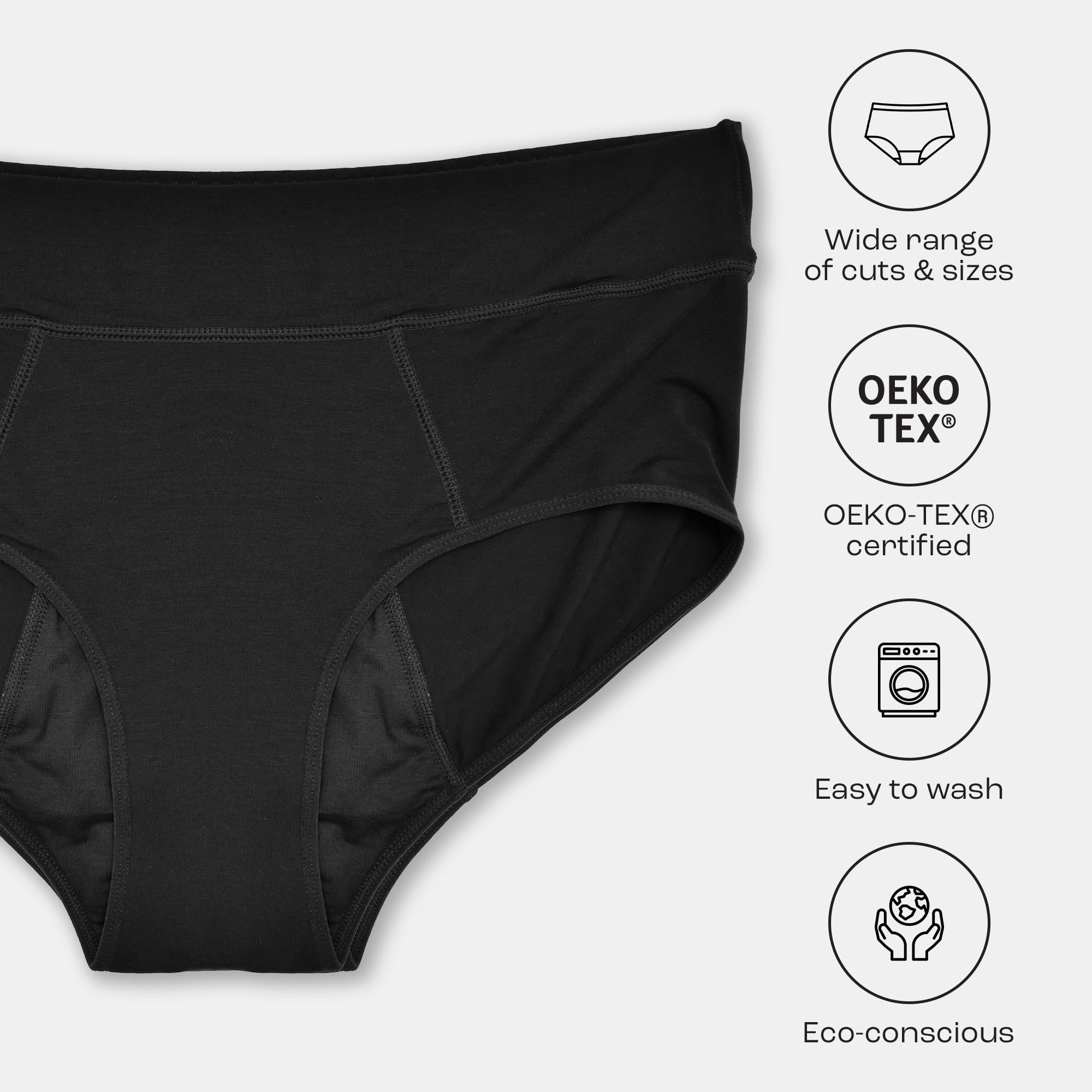 Bambody Bamboo Period Underwear with 24-Hour Protection