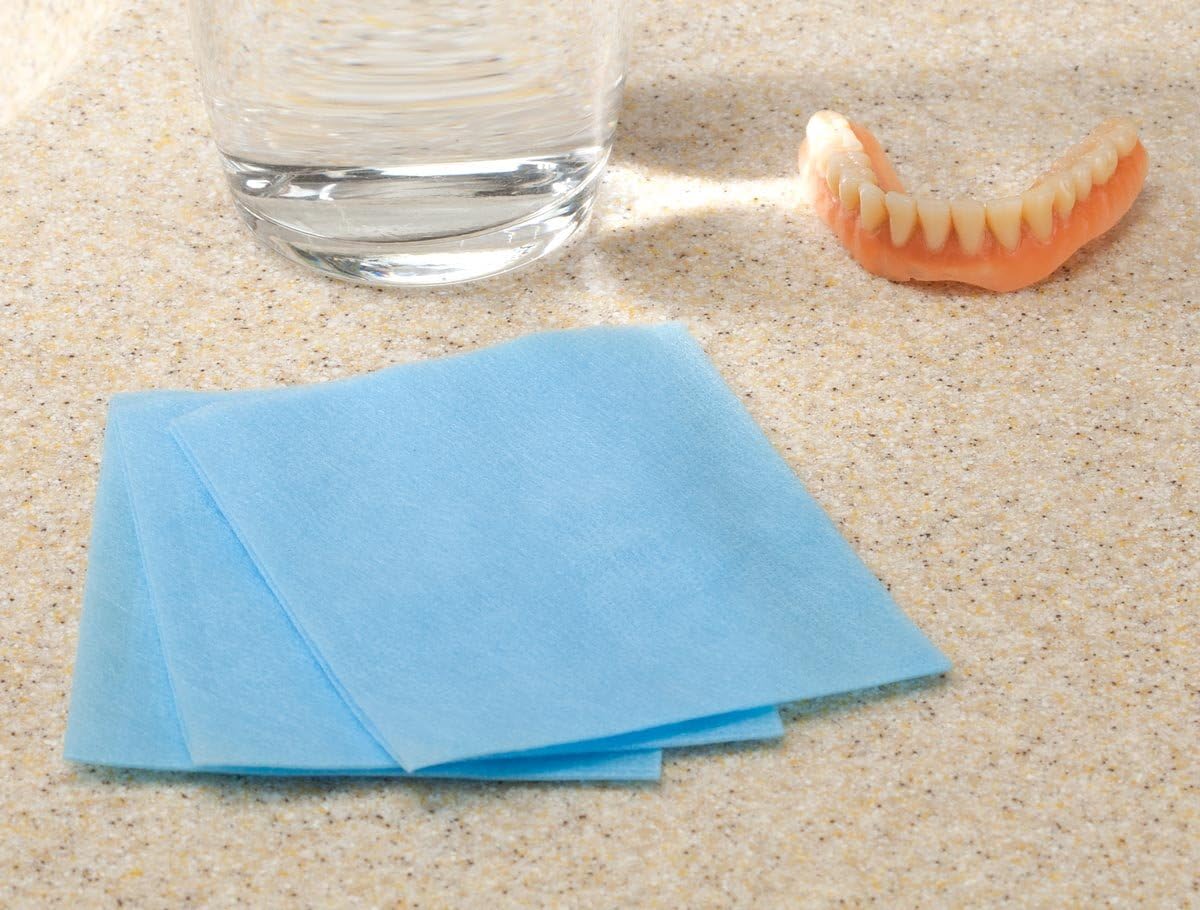 Clean It Denture Cleaning Wipes for Daily Care - 240 Count