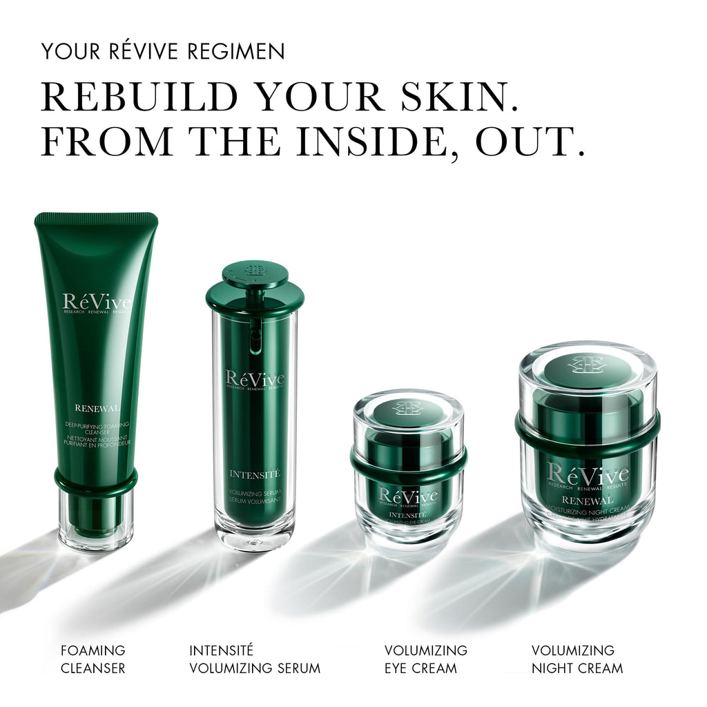 RéVive Intensité Volumizing Night Cream, Anti-Aging Overnight Face Moisturizer for Volum Loss Skin, Plumps & Smooths, with RV Volumizing Peptide, Cellular Filling Complex, 50 ml / 1.69 oz