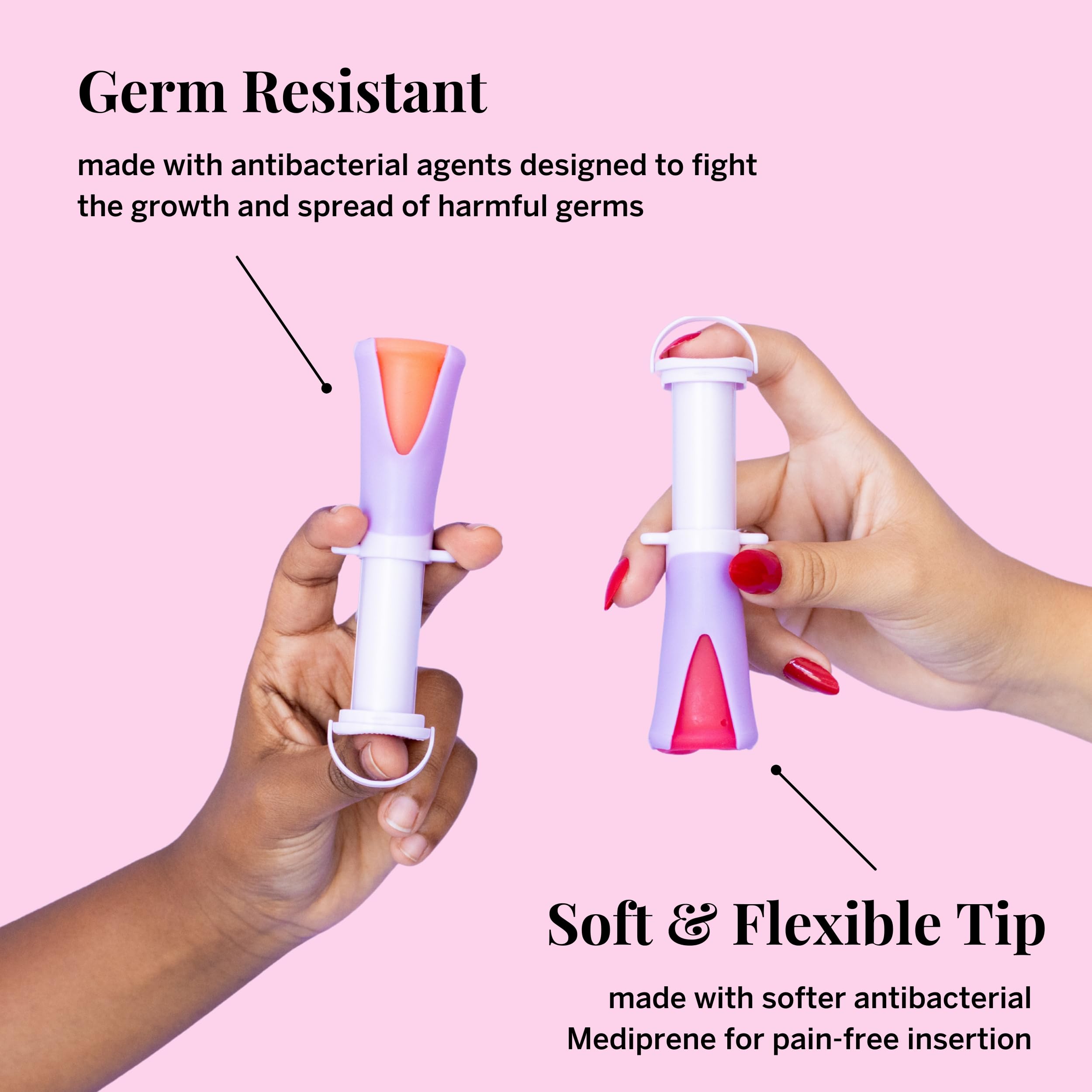 Pixie Reusable Menstrual Cup Set with Applicator & Sterilizer