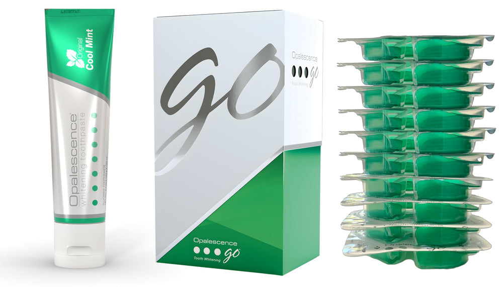 Opalescence GO 15% Teeth Whitening Trays & Toothpaste