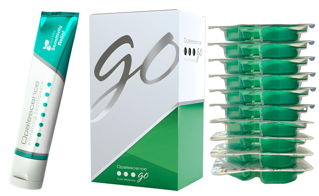 Opalescence GO 15% Teeth Whitening Trays & Toothpaste