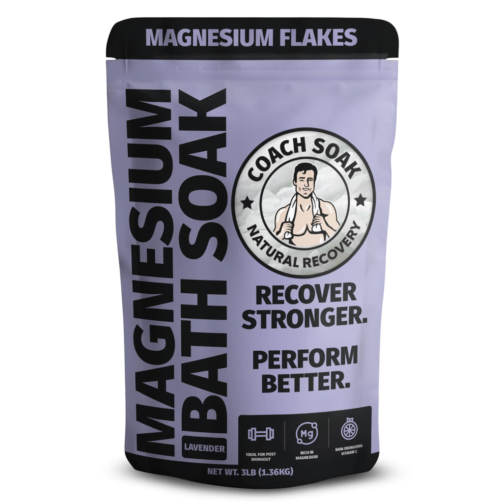 Coach Soak Recovery Bath Soak - Alternative to Epsom Salt Magnesium Flakes