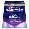 Crest 3D Whitestrips Age Renewal Teeth Whitening Kit, 24 Treatments