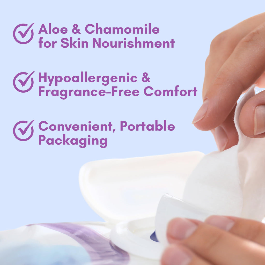 Nurture Disposable Personal Cleansing Wipes for Daily Care