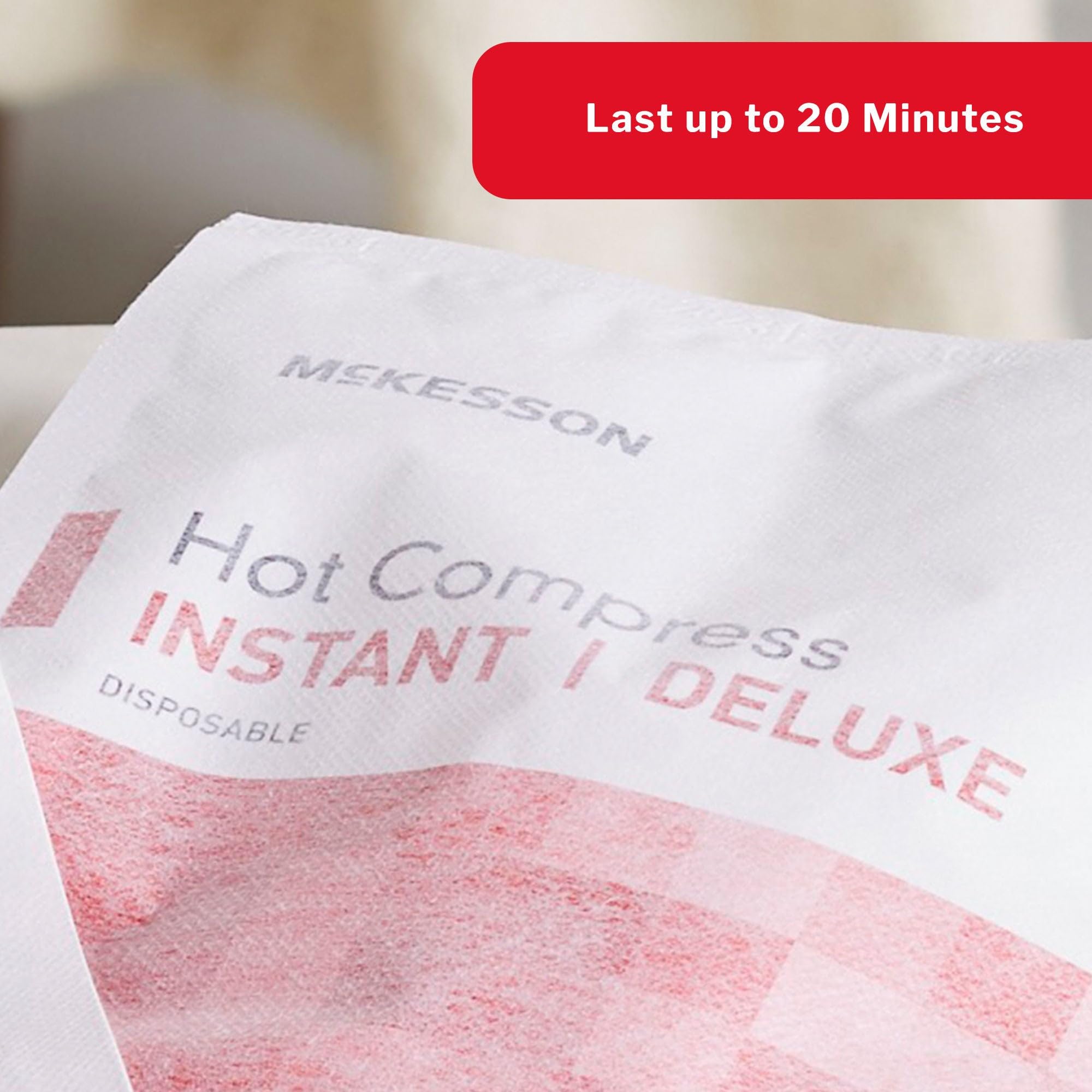 McKesson Disposable Soft Cloth Hot Pack - Case Pack