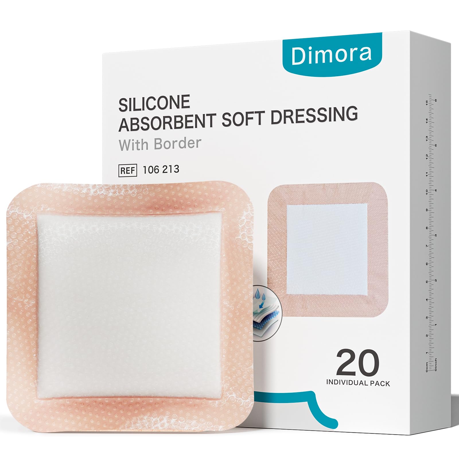 Dimora Super Absorbent Wound Dressings for Daily Care