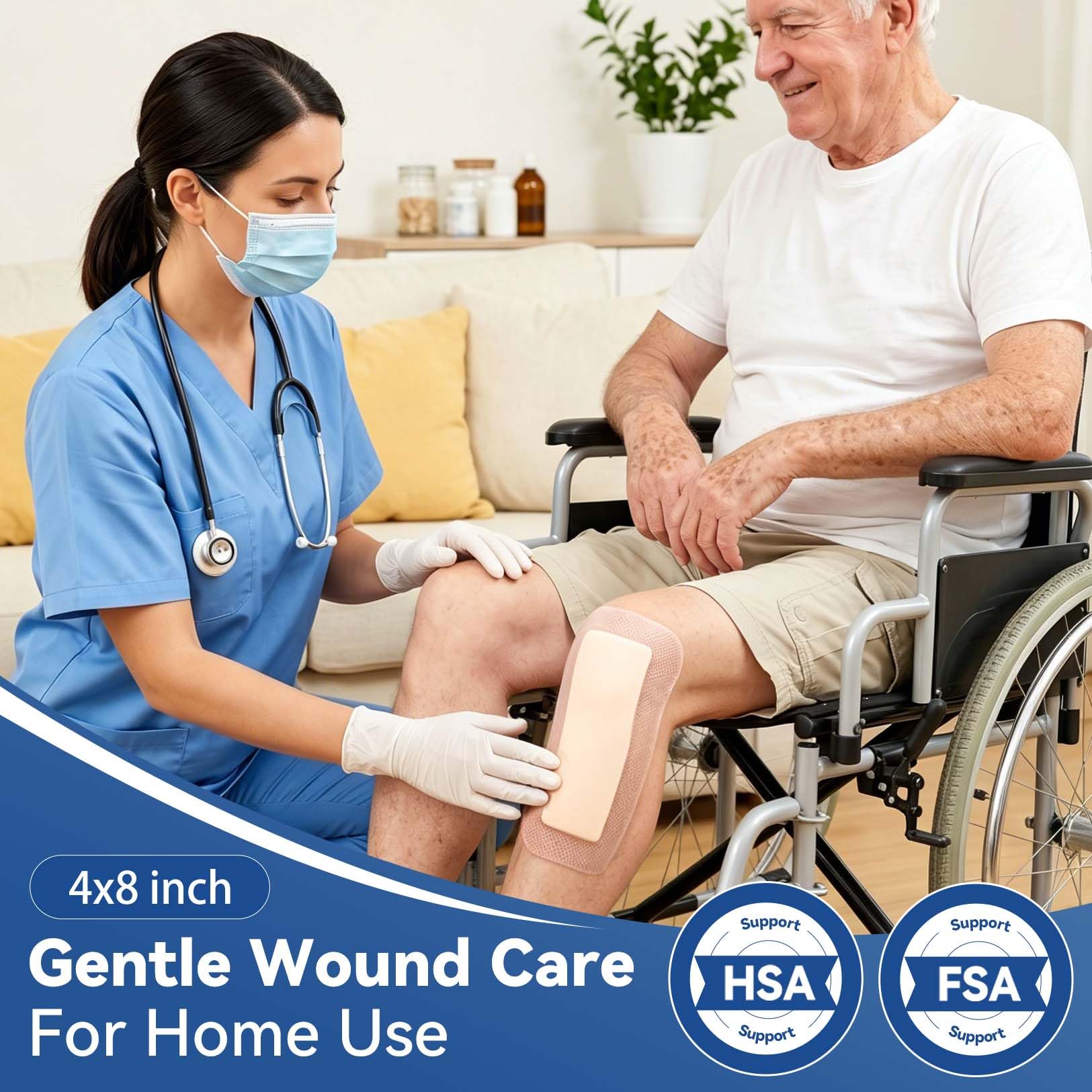 Dimora Super Absorbent Wound Dressings for Daily Care