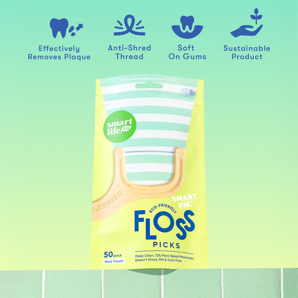 Mint Dental Floss Picks for Easy Daily Oral Care