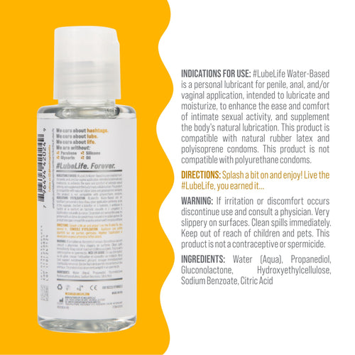 #LubeLife Water Based Personal Lubricant