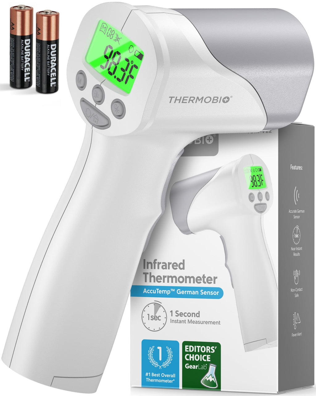 Medical Grade Touchless Infrared Forehead Thermometer