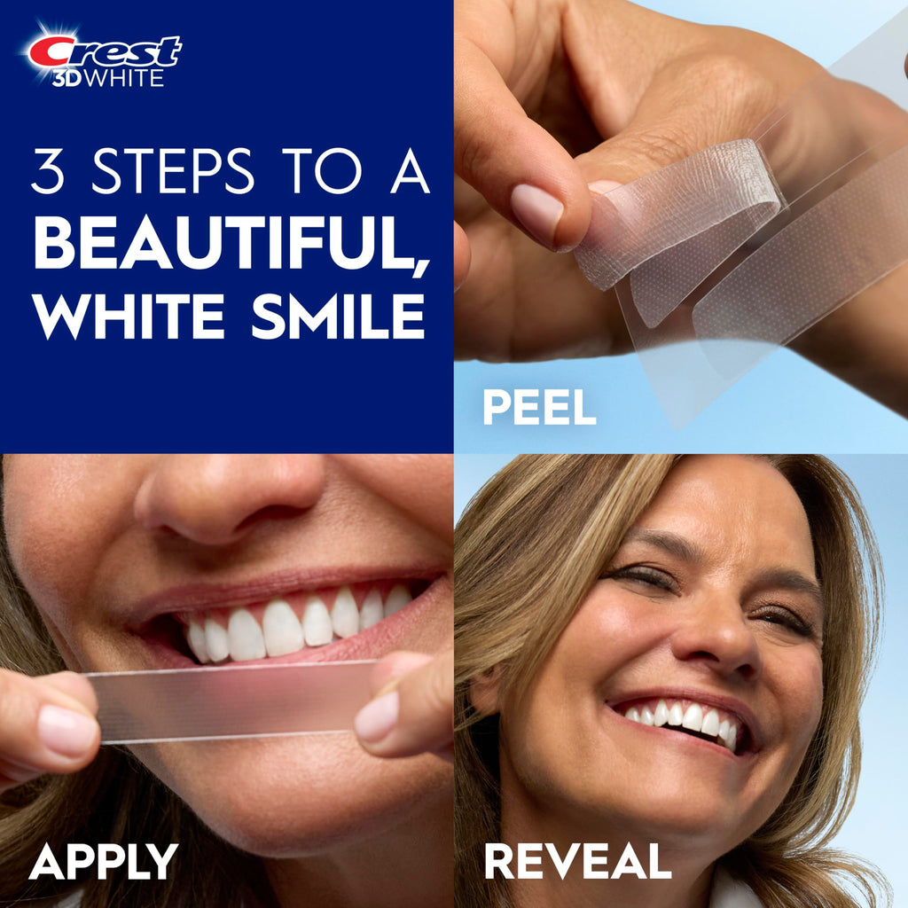 Crest 3D Whitestrips Age Renewal Teeth Whitening Kit, 24 Treatments