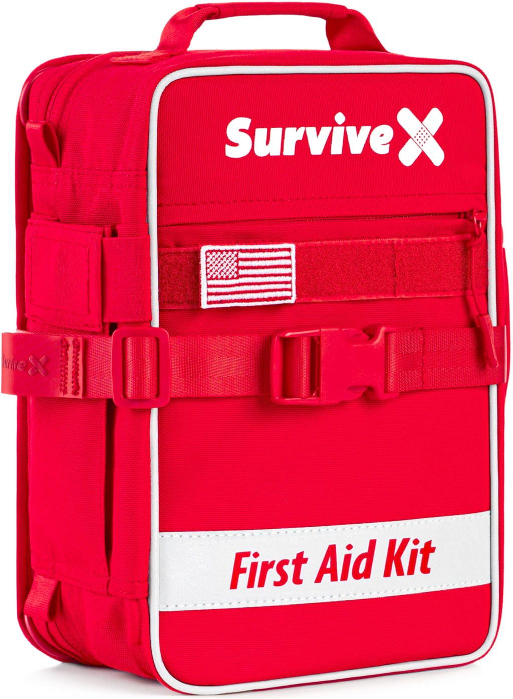 SurviveX Large First Aid Kit for Car, Travel & Home