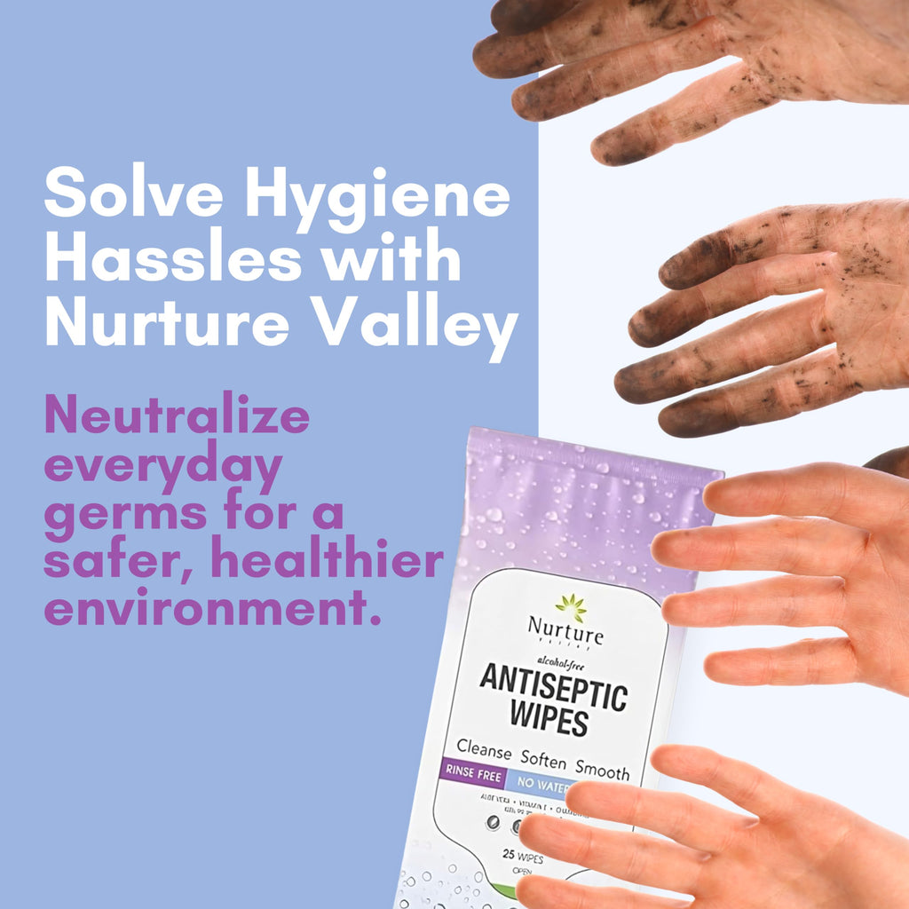 Nurture Disposable Personal Cleansing Wipes for Daily Care