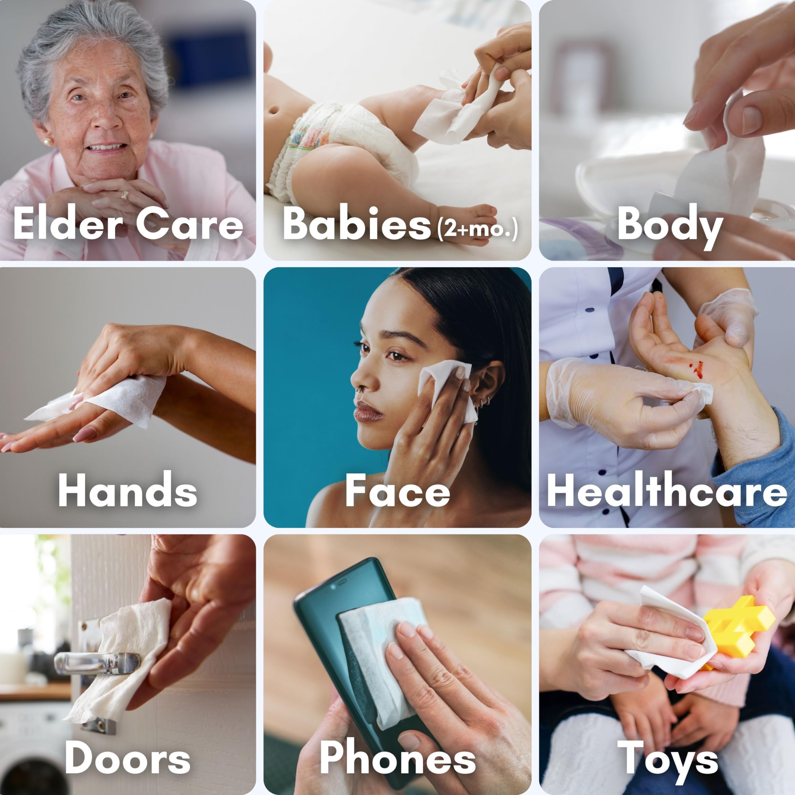 Nurture Disposable Personal Cleansing Wipes for Daily Care