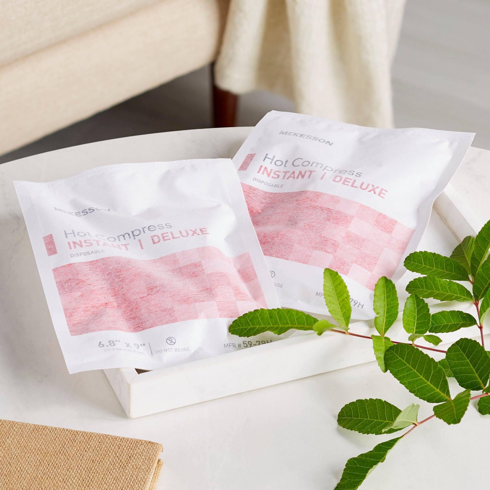 McKesson Disposable Soft Cloth Hot Pack - Case Pack