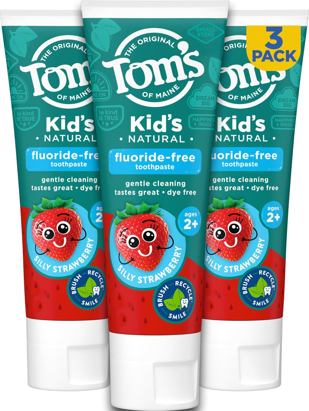 Tom's of Maine Fluoride-Free Toothpaste for Daily Care