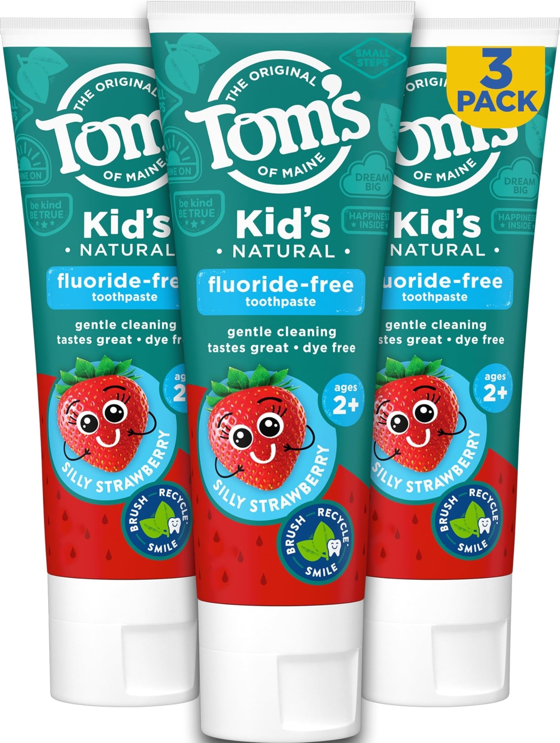 Tom's of Maine Fluoride-Free Toothpaste for Daily Care
