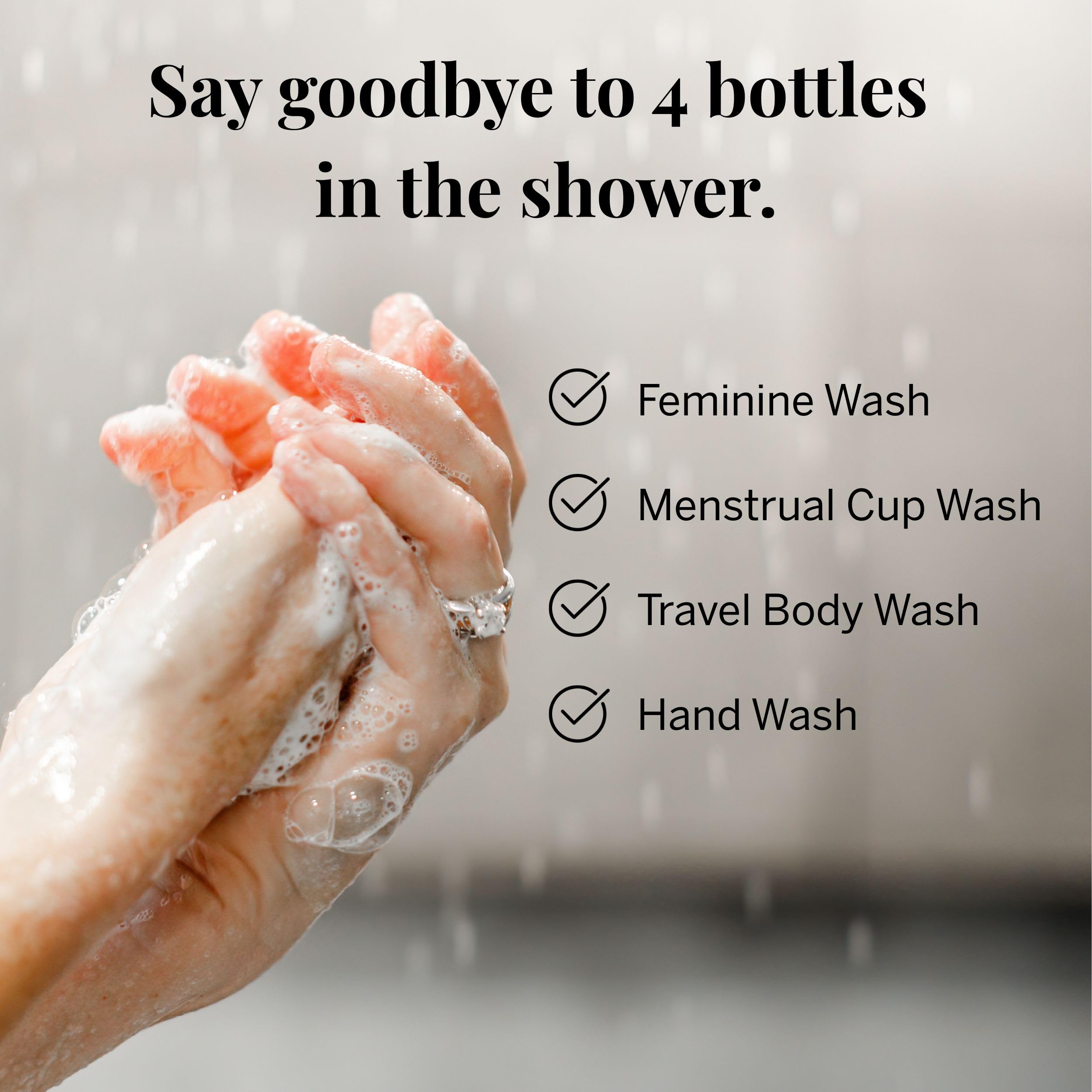ixie Foaming Menstrual Cup & Disc Wash 3-Pack