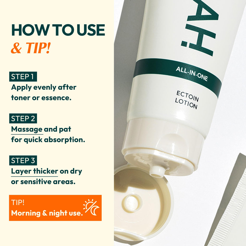 HYAAH Mild But Deep Cleansing Water All-in-one Ectoin Lotion Bundle
