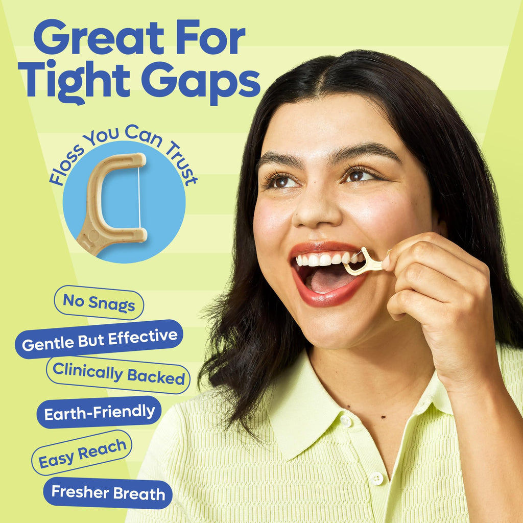 Mint Dental Floss Picks for Easy Daily Oral Care